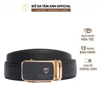Thắt lưng nam da TÂM ANH bò sần thật cao cấp, thời thượng D390-202024