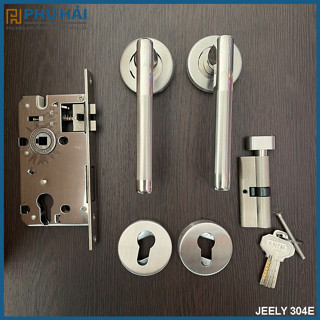  Khoá cửa tay gạt Jeely S2305 dùng cho cửa gỗ nhựa nhôm sắt 