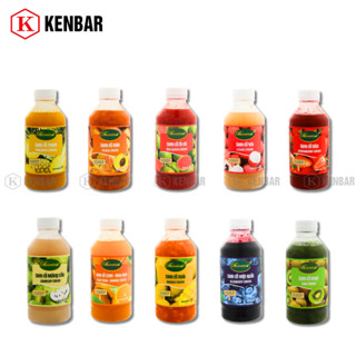 Mứt Sinh Tố Berrino Chai 1L  - Nguyên Liệu Pha Chế KENBAR
