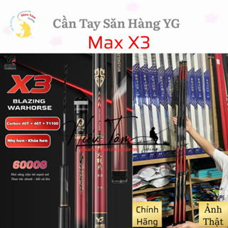 Cần Tay Săn Hàng YG Max X3 TH2 (chính hãng) bảo hành điện tử 2 lóng 2 năm trừ gốc