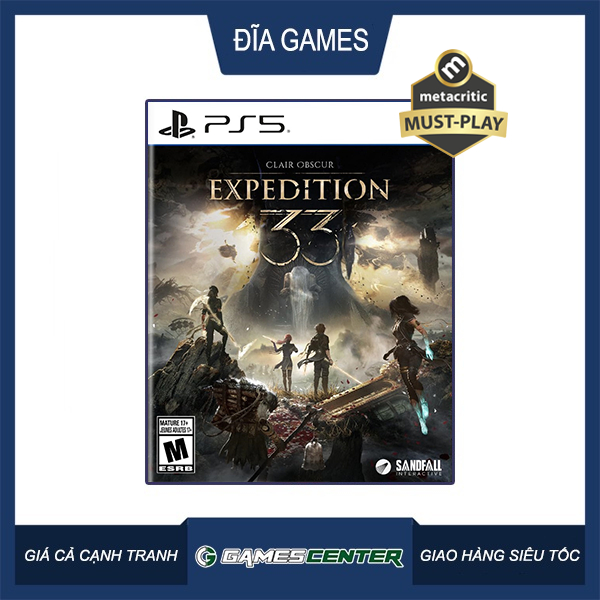 Đĩa game PS5 Clair Obscur Expedition 33