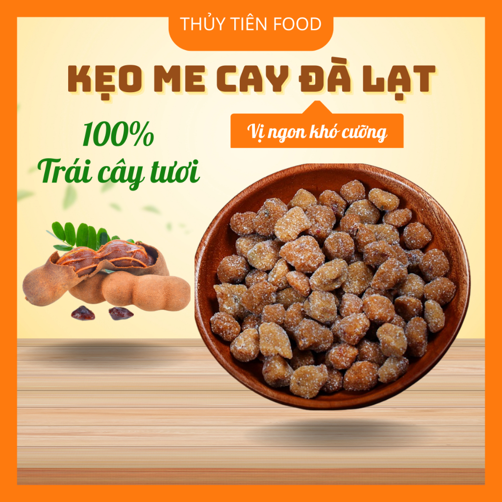 Kẹo Me Cay 200gr – Ăn Vặt Chua Ngọt, Ngon Ghiền