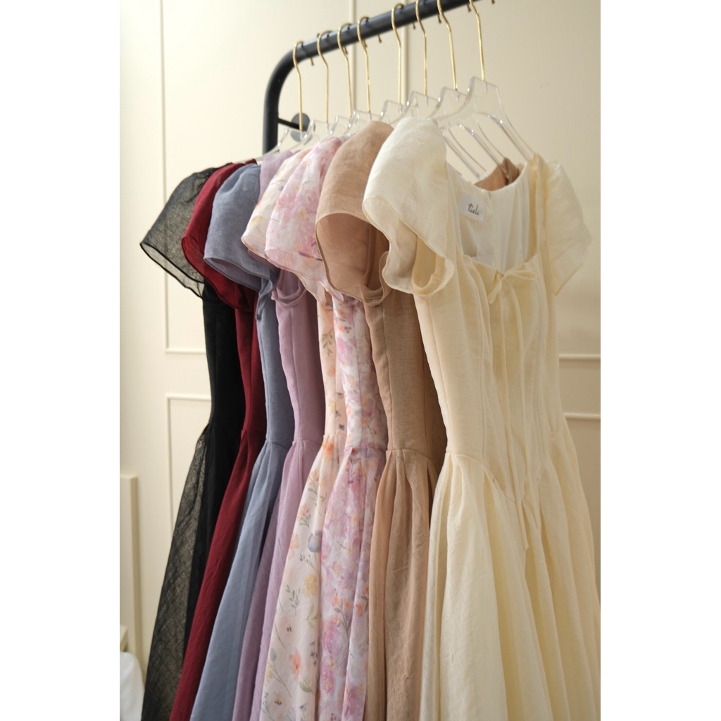 TIELA Đầm váy trơn dài -Snowwhite Dress | BigBuy360 - bigbuy360.vn