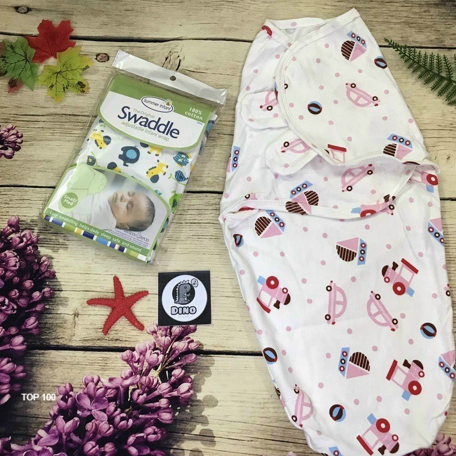 Ủ Kén Cotton Sơ Sinh SwaddleMe Mềm Mại, Không Hầm Bí Chống Giật Mình Dùng Cho Bé