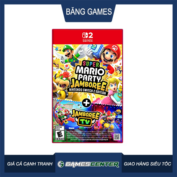 Băng game Nintendo Switch 2 - Super Mario Party Jamboree - Nintendo Switch 2 Edition + Jamboree TV