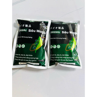 2 gói Magie kẽm phân bón Dasshu  gói 500g  giúp xanh cây dày lá mập đọt tăng cường quang hợp phục hồi cây sau thuhoạch 