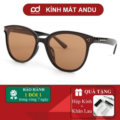 Kính râm mát thời trang nam nữ AnDu chống UV400 dáng vuông tròn chống chói, chống UV - 5070