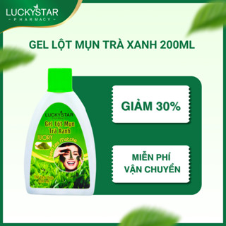  Gel Lột Mụn Lucky Star Hương Trà Xanh 60ml 200ml 