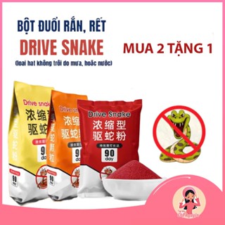 [MUA 2 TẶNG 1]Bột Đuổi Rắn DRiVE SNAKE 500g – Hiệu Quả 90 Ngày, Không Trôi Mưa