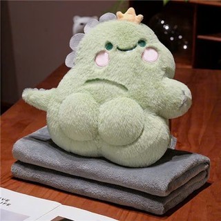  Chăn gối văn phòng Gấu Bông Chuột Capybara Siêu Mền Thú Nhồi Bông Capybara Siêu Bộ Trưởng Bộ Ngoại Giao 