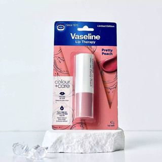   Có bill  Son dưỡng có màu Vaseline Lip Therapy Colour Care Stick Pretty Peach Kissing Red Hanyul sa 
