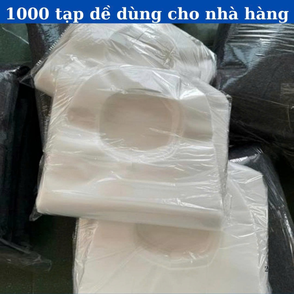 1000 Tạp dề dùng 1 lần. Dùng cho quán ăn, nhà hàng. Tạp dề làm từ vải không dệt