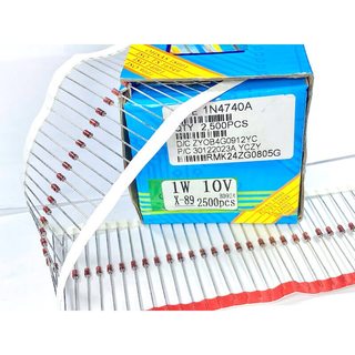Combo 50 chiếc 1N4740A, 1N4740 Diode Zenner 10V 1W