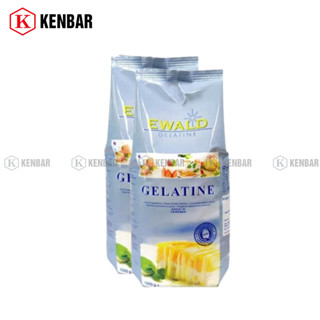  Bột GELATINE EWALD 1KG  làm chè khúc bạch thạch bánh kẹo dẻo panna cotta  - Nguyên liệu pha chế KENBAR 