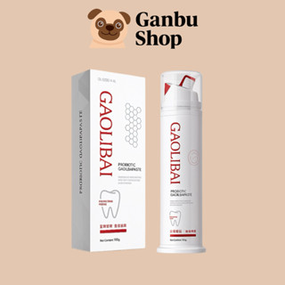 Kem Đánh Răng Gaolibai Probiotics Nano Bạc Trắng Sáng, Giảm Ố Vàng, Sạch Thơm Mát 120g