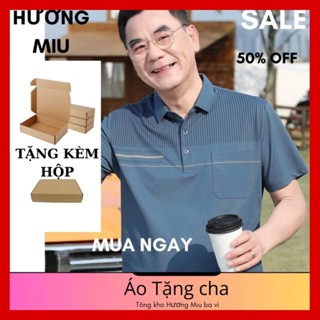 Áo Phông Ngắn tay Nam Trung Niên Có Túi ,Áo polo, Áo phông Cộc Tay Tặng Bố Sang Trọng,Lịch Lãm.