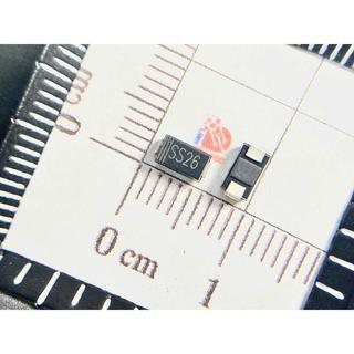 [Combo 20 chiếc] Diode Schottky SR260 kí hiệu SS26 DO-214 2A 60V