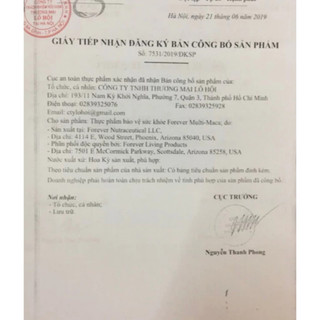 Viên uống hỗ trợ sinh lý Nam giới Forever Multi Maca 215Flp
