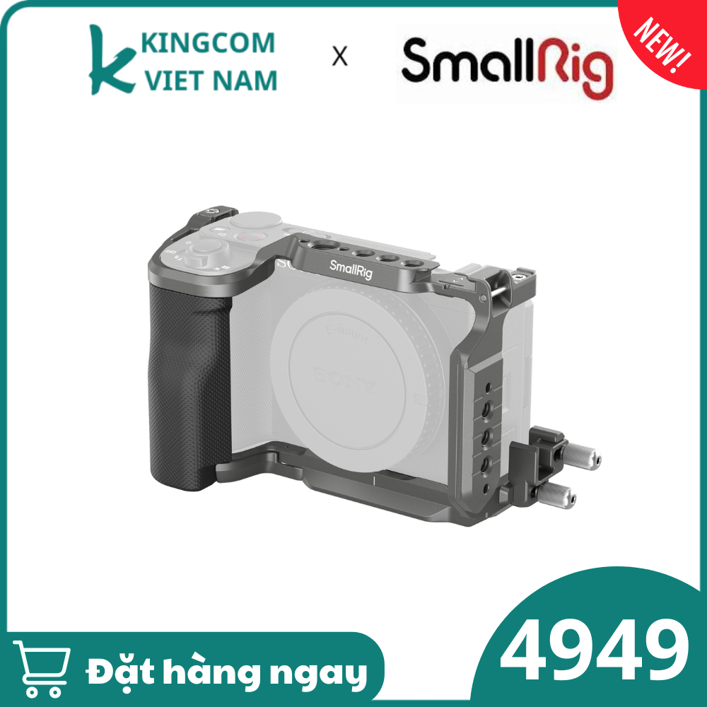 Khung SmallRig 4949 HawkLock Quick Release Cage Kit for Sony ZV-E10 II