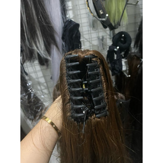Tóc giả ngoặm kẹp ,cột ,dây rút tết rít 60cm ♥️♥️đủ mẫu đủ kiểu