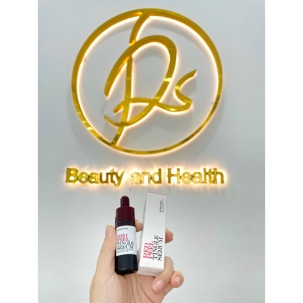 Tẩy Tế Bào Chết Mặt So' Natural Red Peel Tingle Serum Serum Hóa Học