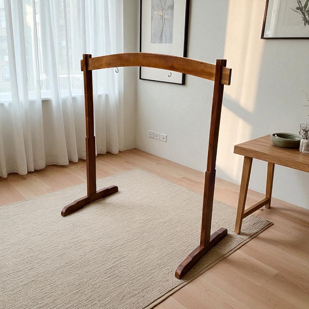 Kệ Treo Đồ Gỗ Tràm Tự Nhiên, Cây Treo Quần Áo Gỗ  – Xưởng Mộc Maido