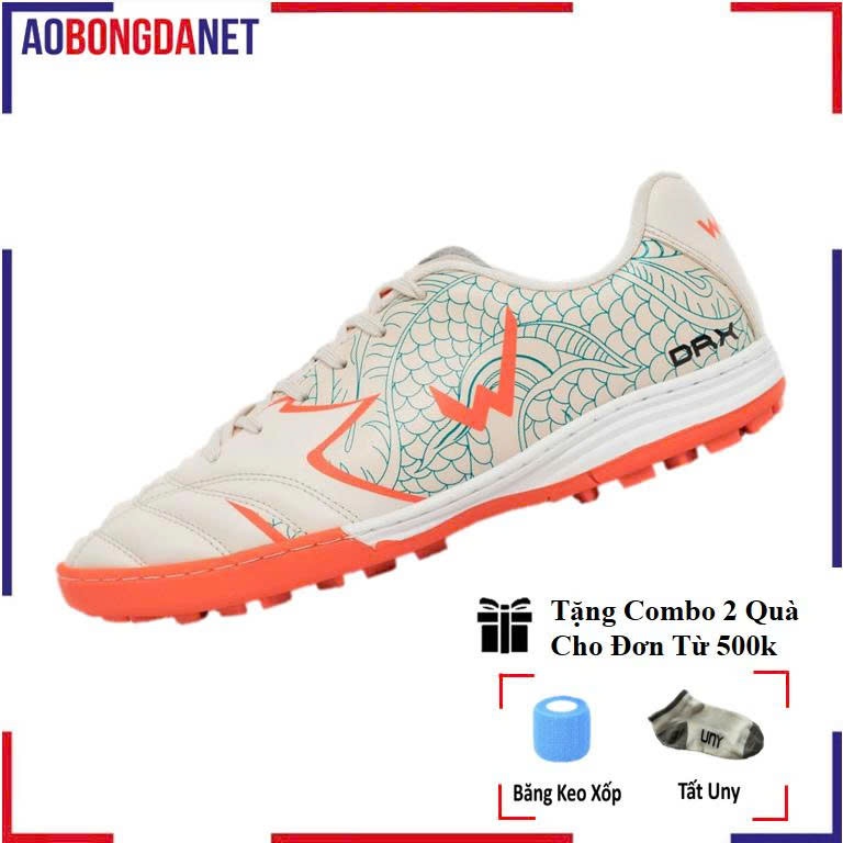Giày Đá Bóng Wika DragonX Chính Hãng, Giày Đá Banh DRX Hoàng Đức, Thiết Kế Ôm Chân Họa Tiết Nổi Bật