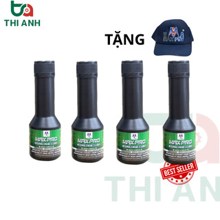 Combo 4 Xúc Động Cơ MAXPRO,Phụ gia Nhớt Maxpro 75ml, Phụ Gia Xe Máy