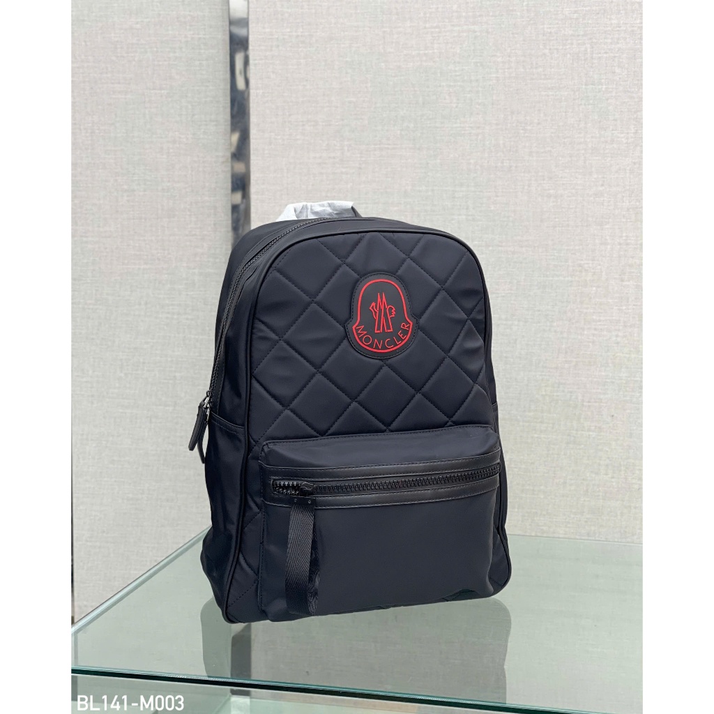 Balo nam Karl Lagerfeld Canvas black hoạ tiết ss2025_Mẫu Onweb nay em về sẵn bản đẹp nhất