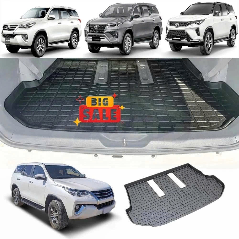 Lót Cốp Nhựa Xe Fortuner đời 2017 2018 2019 2020 2021 2022 2023 2024 2025 - Thảm Lót Cốp Nhựa