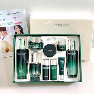 SET OHUI XANH PRIME ADVANCER giúp cải thiện nếp nhăn, chống lão hoá, cấp ẩm và căng bóng...