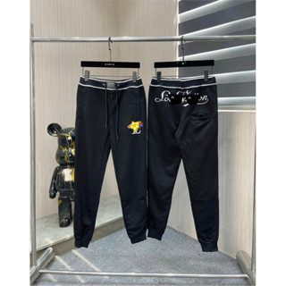 Quần Jogger Nam Thêu Logo Lờ Vê Chất Nỉ - Quần Nỉ Jogger Eo Vì Cho Nam