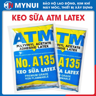  Keo sữa ATM LATEX  1kg - Dán tường gỗ giấy thảm simili Đồ thủ công Slime 