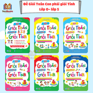Sách - Để Giỏi Toán Con Phải Giỏi Tính - Dành cho học sinh lớp 1,2,3 ,4,5 (lẻ tùy chọn)