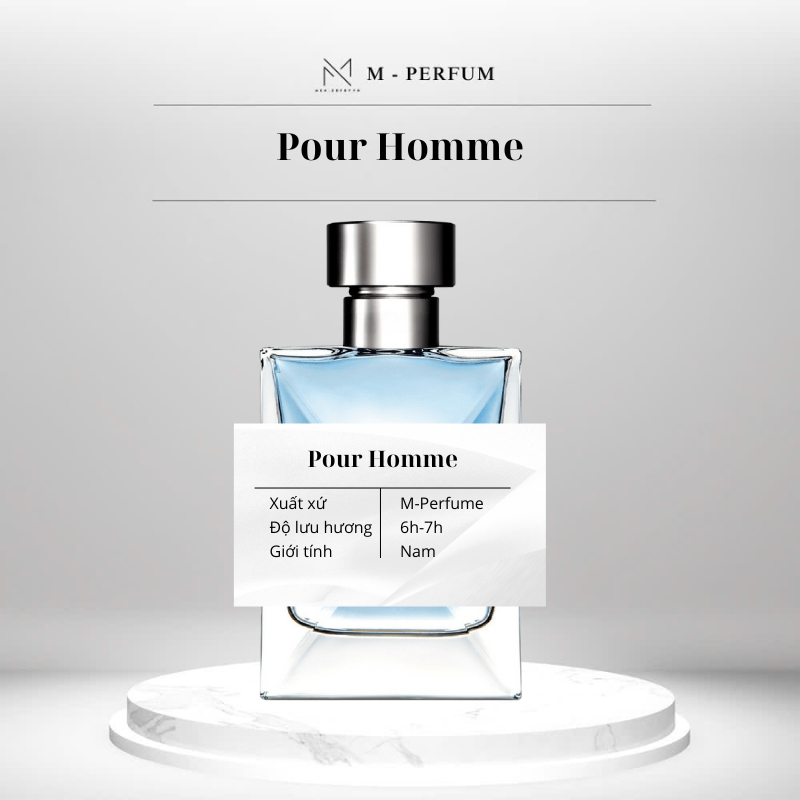 Nước hoa nam N.EMBYVN Pour Homme EDT | Nước hoa M-Perfume hương dương xỉ tươi mát, Cuốn hút, Nam tính