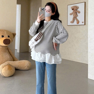  Áo Bầu Kẻ Trắng Babydoll Xinh – Thoải Mái Thời Trang Cho Mẹ Bầu Và Sau Sinh 