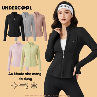  Áo Khoác Nữ Chống Nắng Đa Năng - Đi Nắng Cản Gió Chất Vải Su Mỏng Nhẹ UNDERCOOL Thể thao Co giãn tốt ACN12 