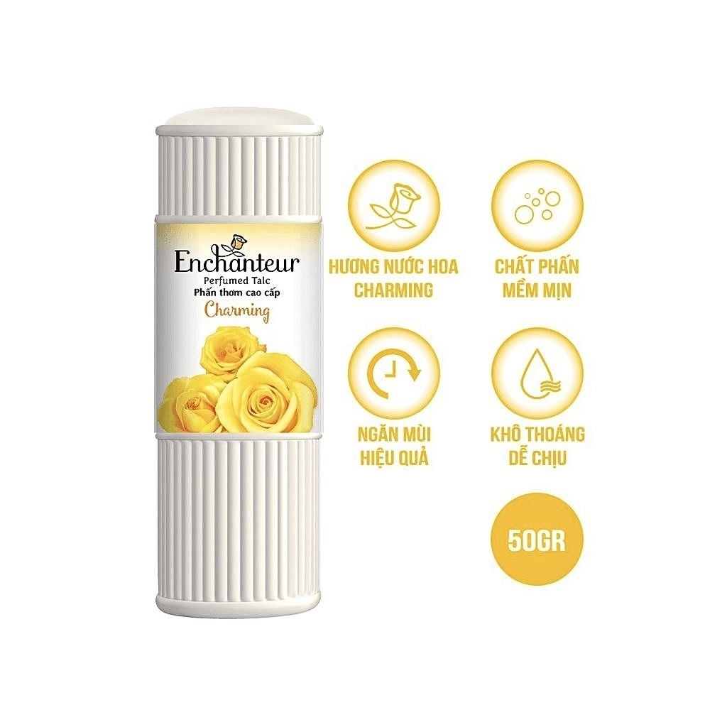 Phấn ENCHANTER chaming hương liệu Pháp