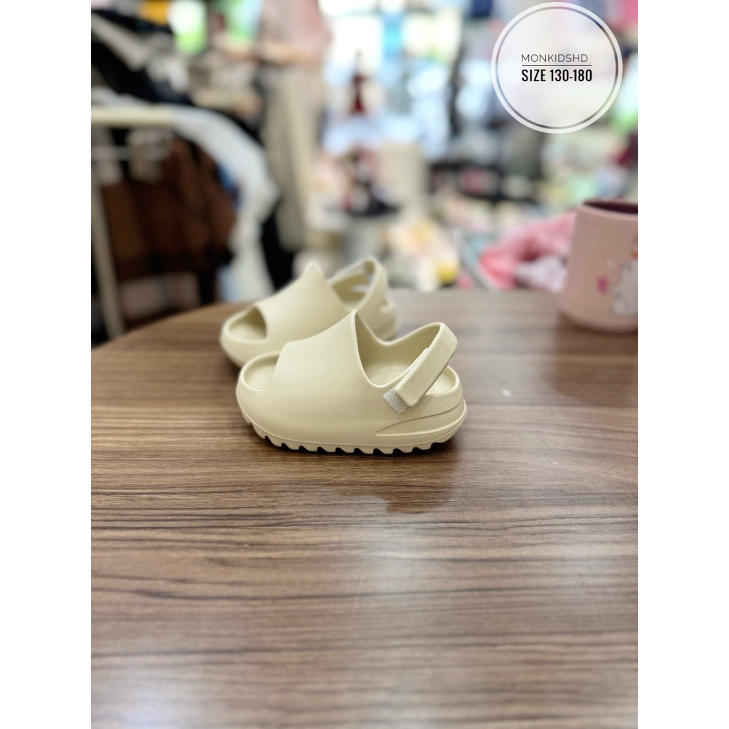 Dép lê quai sau nhẹ mềm cho bé chân từ 12cm-17cm  cho bé trai và bé gái