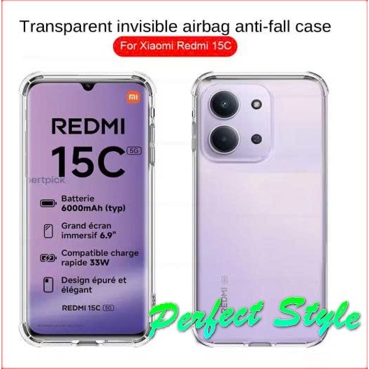 Ốp Lưng chống va đập cho Xiaomi Redmi 15 15C Redmi15 Redmi15c
