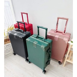 Vali du lịch khung nhôm SATA KOREA cao cấp size 20/24/29 - Chống rạch móc,chống bể vỡ,bánh xe bền