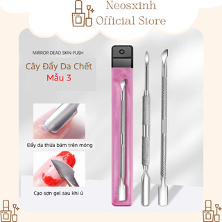 Cây Móc Khóe Đẩy Da Chết 2 Đầu Cây Sủi Móng Cạo Gel Dụng Cụ Làm Sạch Móng Mẫu 3 - Neosxinh Nails 