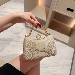 Túi xách đi tiệc cao cấp ánh nhũ lấp lánh nhập khẩu loại 1 (Fullbox)