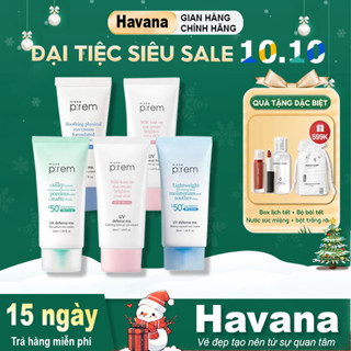Kem Chống Nắng Make Prem Vật Lý, Hoá Học Nâng Tone, Kiềm Dầu Make P:rem UV Defense Me SPF50+ PA++++50ml