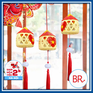 [Trung Thu] Đèn Lồng Yêu Nước Nón Lá Cờ Tổ Quốc Treo Trang Trí Trung Thu 2025, Decor Nhà Cửa, Lễ Hội,Sự Kiện 02936