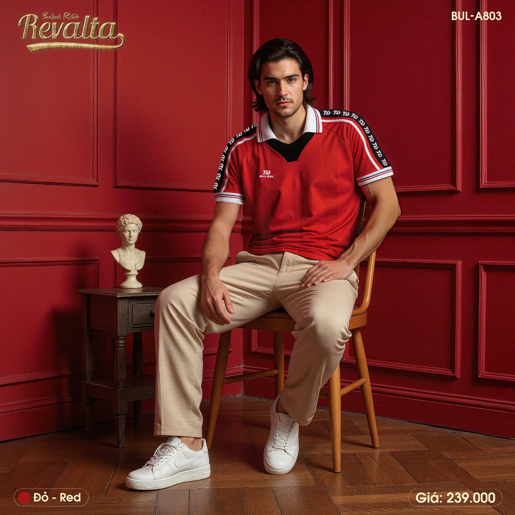 ÁO BÓNG ĐÁ RETRO REVALTA BULBAL