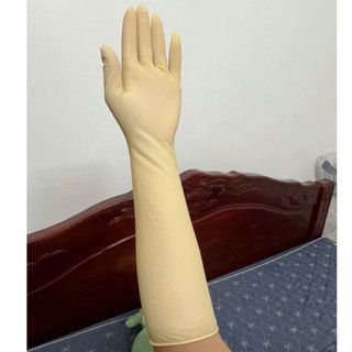    10 đôi   - Dài 40cm Găng tay cao su rửa chén,rửa bát,giặt đồ,chống thấm nước siêu bền 