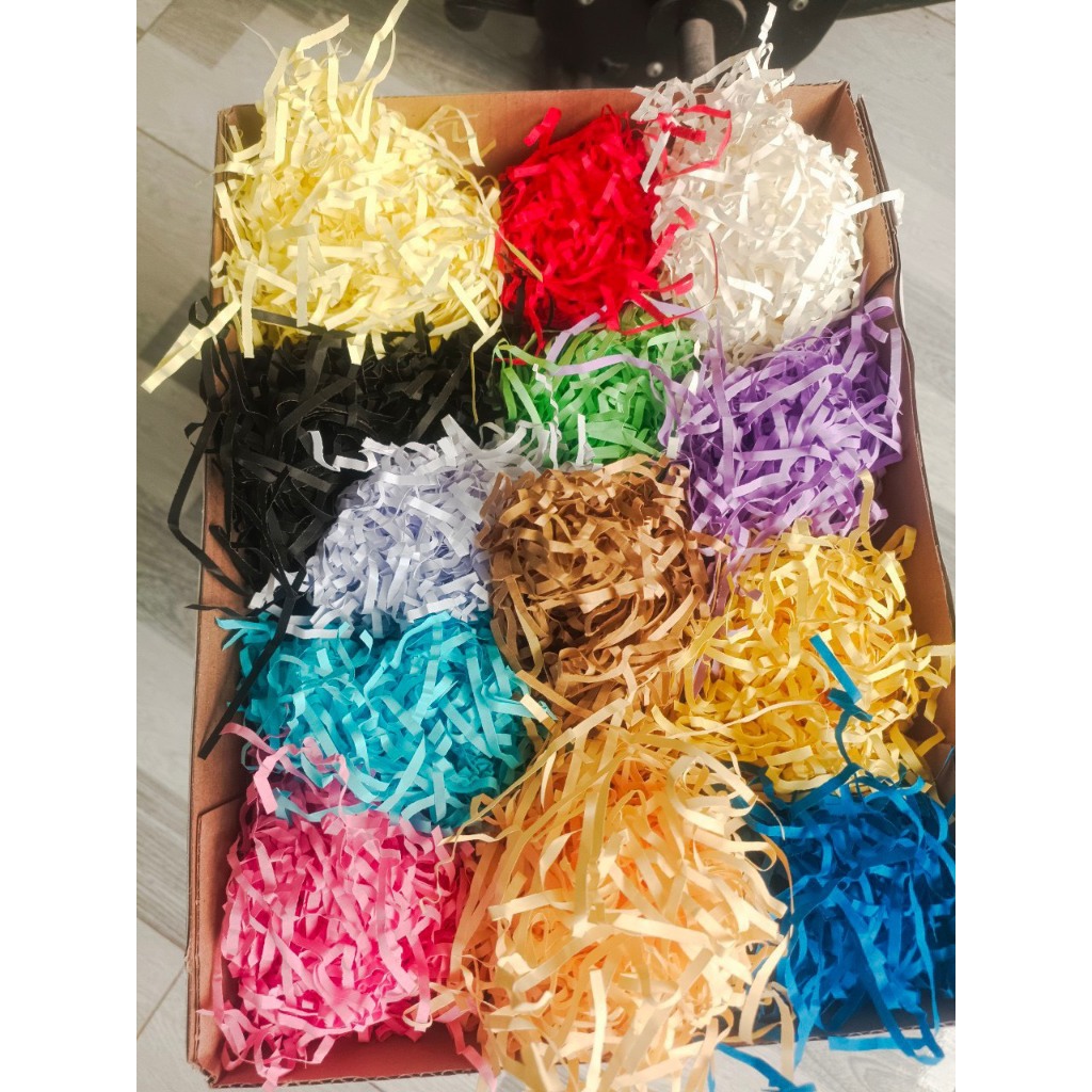 0,5 Kg Giấy rơm , Giấy Vụn lót quà