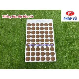 Miếng dán bịt đầu vít vân gỗ - Ngành Gỗ