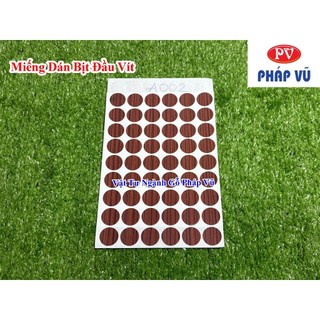 Miếng dán bịt đầu vít vân gỗ - Ngành Gỗ